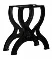 vidaXL Coffee Table Legs 2 pcs X-Frame Cast Iron
