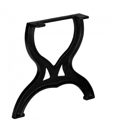 vidaXL Coffee Table Legs 2 pcs X-Frame Cast Iron