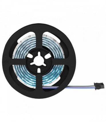 vidaXL LED Strip 2 pcs Black and Transparent 1000 mm