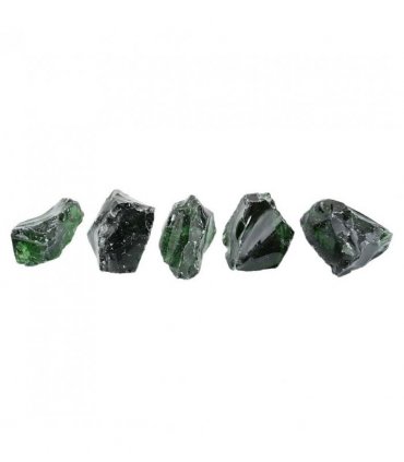vidaXL Gabion Rocks Glass Green 60-120 mm 25 kg