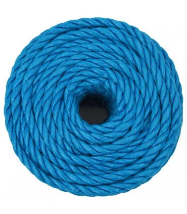 vidaXL Work Rope Blue 14 mm 50 m Polypropylene