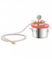 vidaXL Vacuum Chamber Stainless Steel 3.7 L