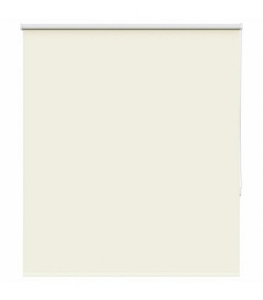 vidaXL Roller Blind Blackout Off White 125x150 cm Fabric Width 121.6 cm Polyester