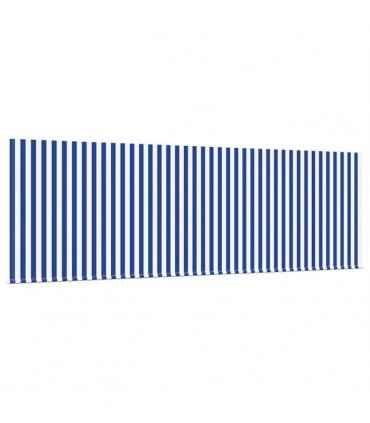 vidaXL Retractable Awning Manual Blue 350 x 200 cm Fabric
