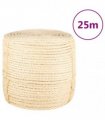 vidaXL Rope 100% Sisal 8 mm 25 m