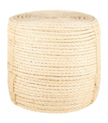 vidaXL Rope 100% Sisal 8 mm 25 m