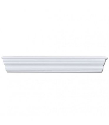 vidaXL Wall Shelves Aaliyah 2 pcs White