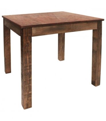 vidaXL Dining Table Mixed Recycled Wood 82x80x76 cm
