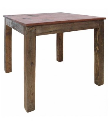 vidaXL Dining Table Mixed Recycled Wood 82x80x76 cm