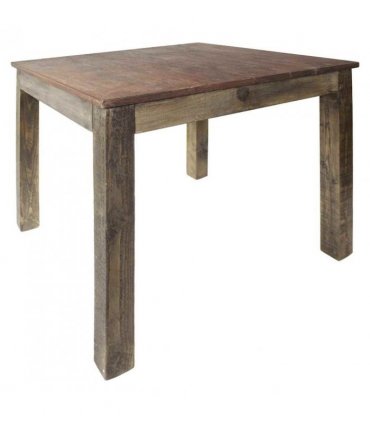 vidaXL Dining Table Mixed Recycled Wood 82x80x76 cm