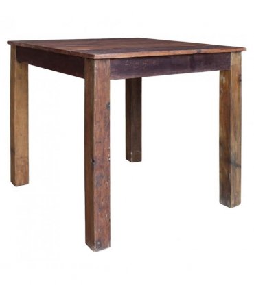 vidaXL Dining Table Mixed Recycled Wood 82x80x76 cm