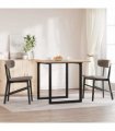 vidaXL Dining Table Legs O-Frame 60x60x73 cm Steel
