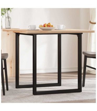 vidaXL Dining Table Legs O-Frame 60x60x73 cm Steel