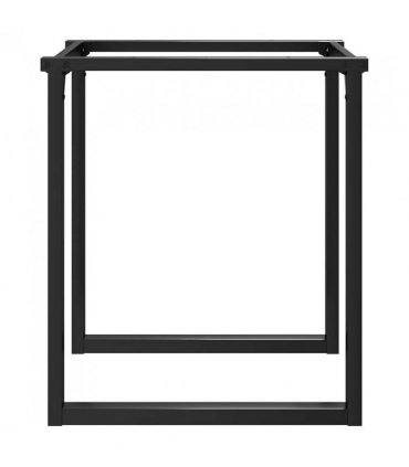 vidaXL Dining Table Legs O-Frame 60x60x73 cm Steel