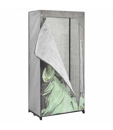 vidaXL Wardrobe New York 75x45x160 cm Fabric