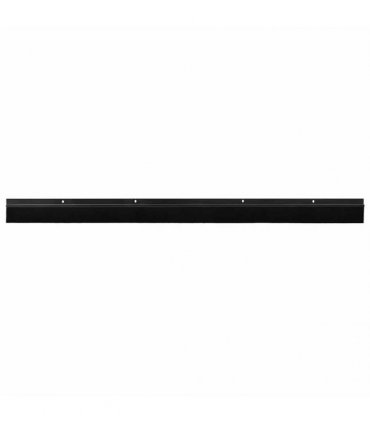 vidaXL Screw-on Door Brush Seals 6 pcs Black 100 cm Aluminium Alloy