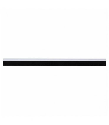vidaXL Self-adhesive Door Brush Seals 2 pcs White 100 cm