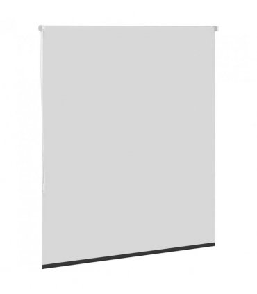 vidaXL Roller Blind Blackout Black 130x175 cm Fabric Width 126.6 cm Polyester