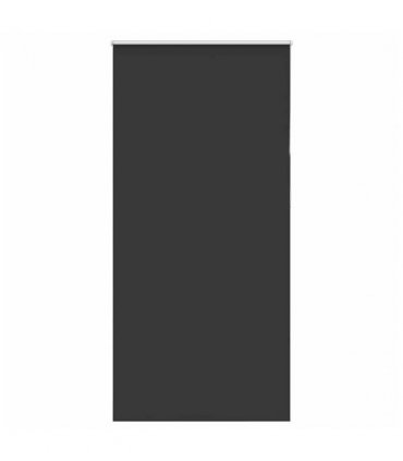 vidaXL Roller Blind Blackout Black 115x230 cm Fabric Width 110.7 cm Polyester