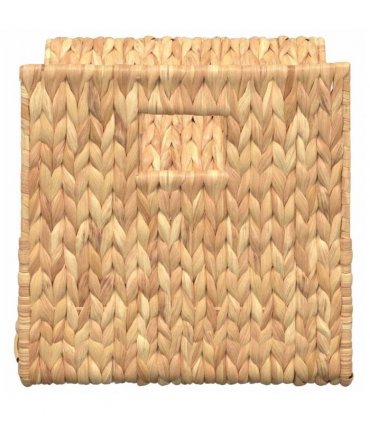 vidaXL Magazine Holder 31x31x31 cm Water Hyacinth