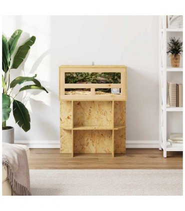 vidaXL Terrarium Brown 60 x 30 x 80 cm OSB