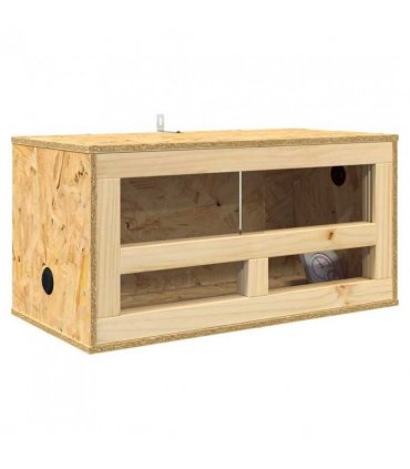 vidaXL Terrarium Brown 60 x 30 x 80 cm OSB