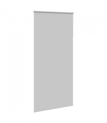 vidaXL Roller Blind Blackout Light Grey 105x210 cm Fabric Width 100.7 cm Polyester