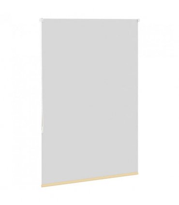 vidaXL Roller Blind Blackout Beige 100x150 cm Fabric Width 95.7 cm Polyester