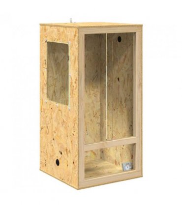 vidaXL Terrarium Brown 50 x 50 x 150 cm OSB