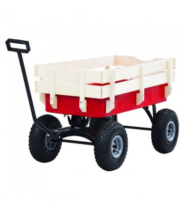 vidaXL Hand Trolley 150 kg Red