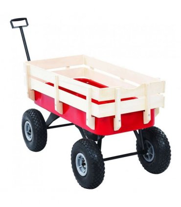 vidaXL Hand Trolley 150 kg Red