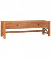 vidaXL TV Cabinet 140x40x45 cm Teak Wood
