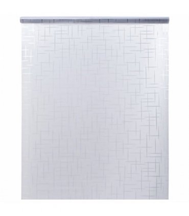 vidaXL Window Film Frosted Star Pattern 90x500 cm PVC