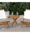 vidaXL Table Top 40x40x2.5 cm Octagonal Solid Wood Teak