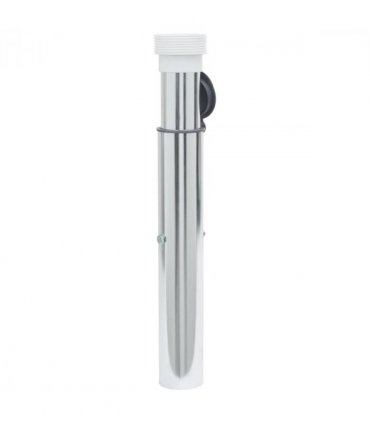 vidaXL In-Ground Parasol Base for 40-50 mm Pole Silver Aluminum