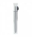 vidaXL In-Ground Parasol Base for 40-50 mm Pole Silver Aluminum