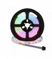 vidaXL LED Strip 2 pcs Black and Transparent 1300 mm