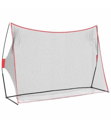 vidaXL Golf Training Aid Black 314 x 92 x 214 cm Polyester