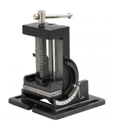 vidaXL Manually Operated Tilting Drill Press Vice 110 mm