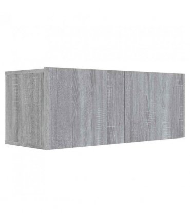 vidaXL 7 Piece TV Cabinet Set Grey Sonoma Engineered Wood