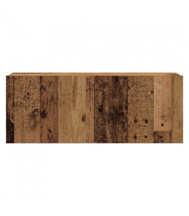 vidaXL 7 Piece TV Cabinet Set Wall-mounted Old Wood Engineered Wood