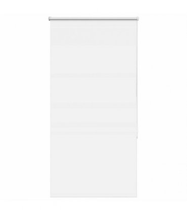 vidaXL Roller Blind Blackout White 75x175 cm Fabric Width 70.7 cm Polyester