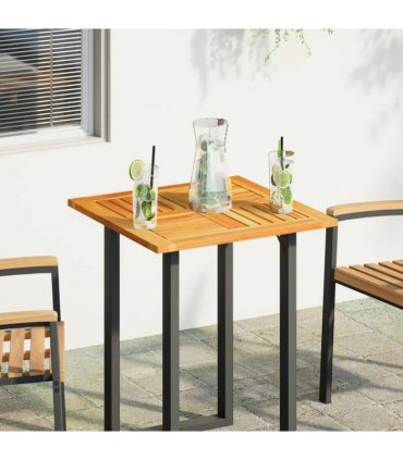 vidaXL Table Top 60x60x2 cm Square Solid Wood Acacia