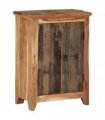vidaXL Sideboard 55x33x75 cm Solid Wood Acacia and Reclaimed