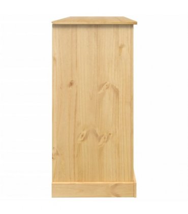 vidaXL Wine Cabinet Corona 107.5x51x105.5 cm Solid Wood Pine