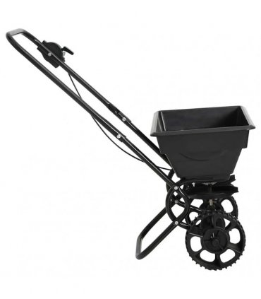 vidaXL Spreader | Black | Steel, PVC | Medium | Height-Adjustable