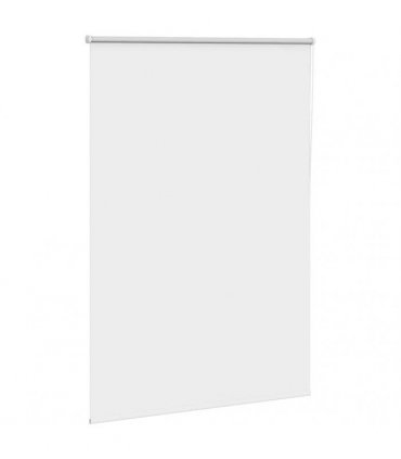 vidaXL Roller Blind Blackout White 110x175 cm Fabric Width 105.7 cm Polyester