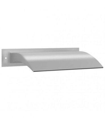 vidaXL Pool Fountain Silver 45x26x13 cm Stainless Steel