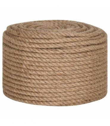 vidaXL Rope 100% Jute 12 mm 250 m