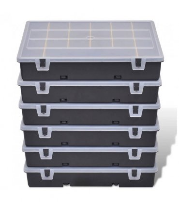 Storage Box Sort Case 6 pcs